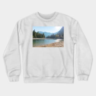 Similkameen River View at Bromley Rock Provincial Park Crewneck Sweatshirt